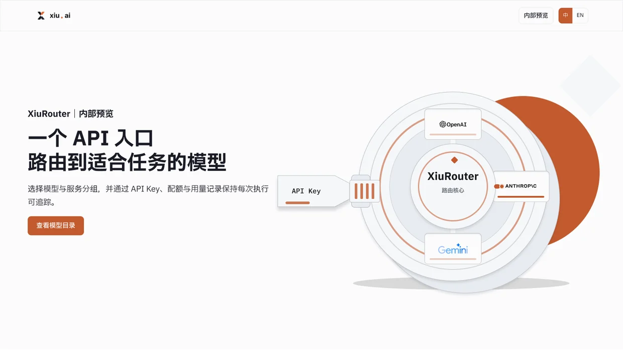 XiuRouter 落地页